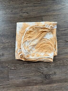 Lou Lou & Company Soft Tie-Dye Orange  Soft Stretchy Swaddle